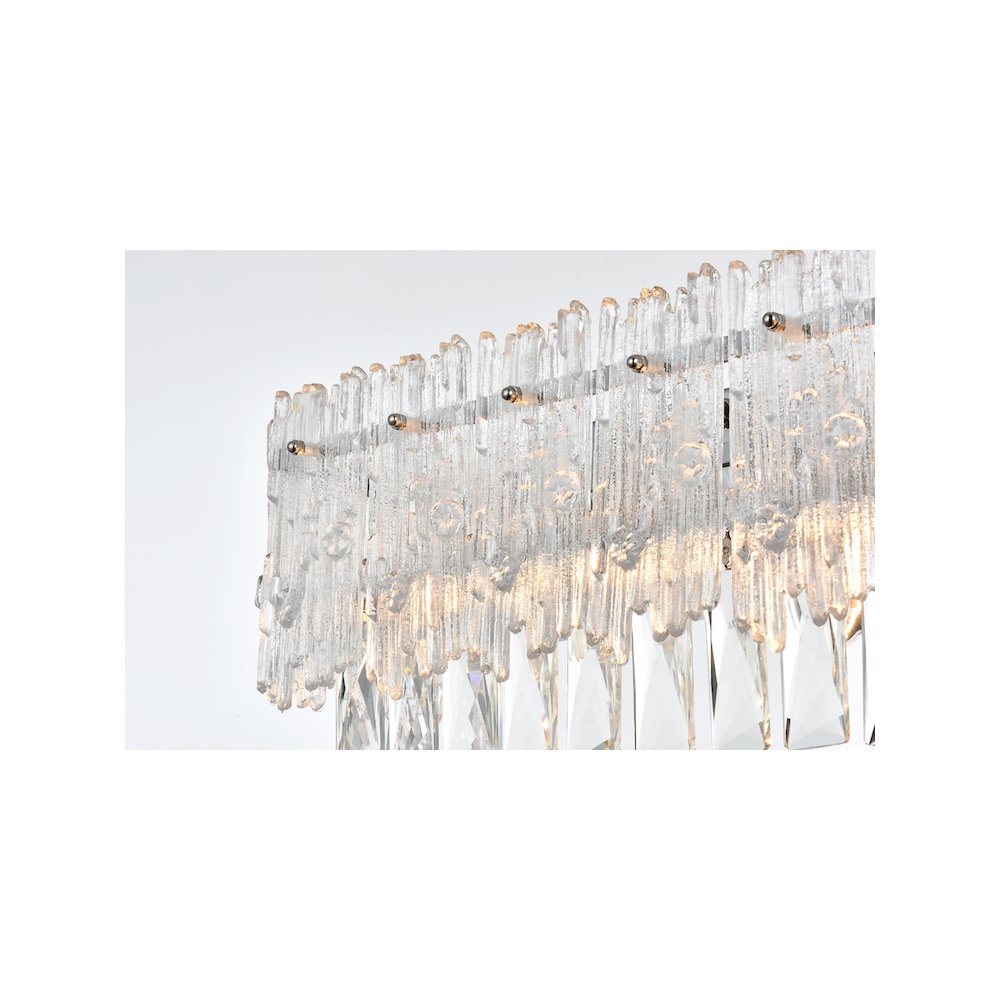Emilia 19 inch Wall Sconce in Chrome. Picture 4