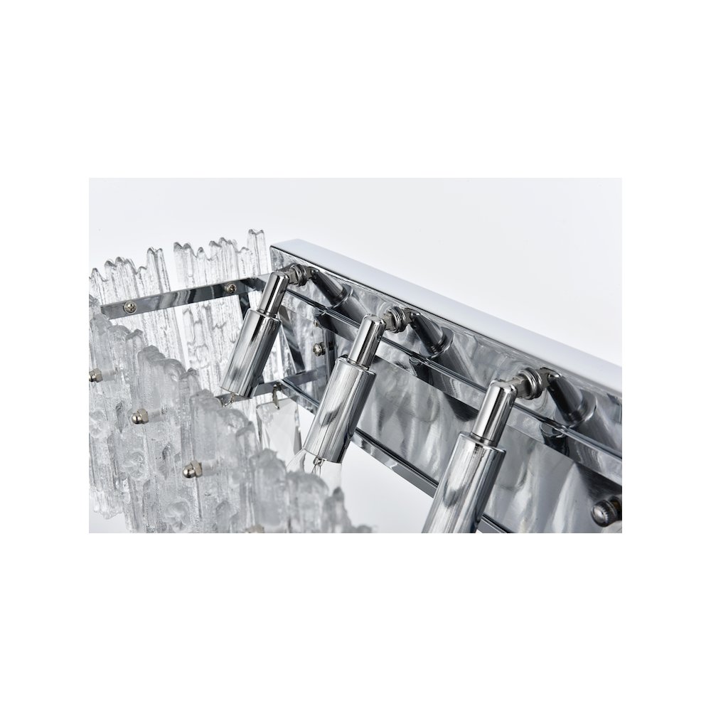 Emilia 19 inch Wall Sconce in Chrome. Picture 5