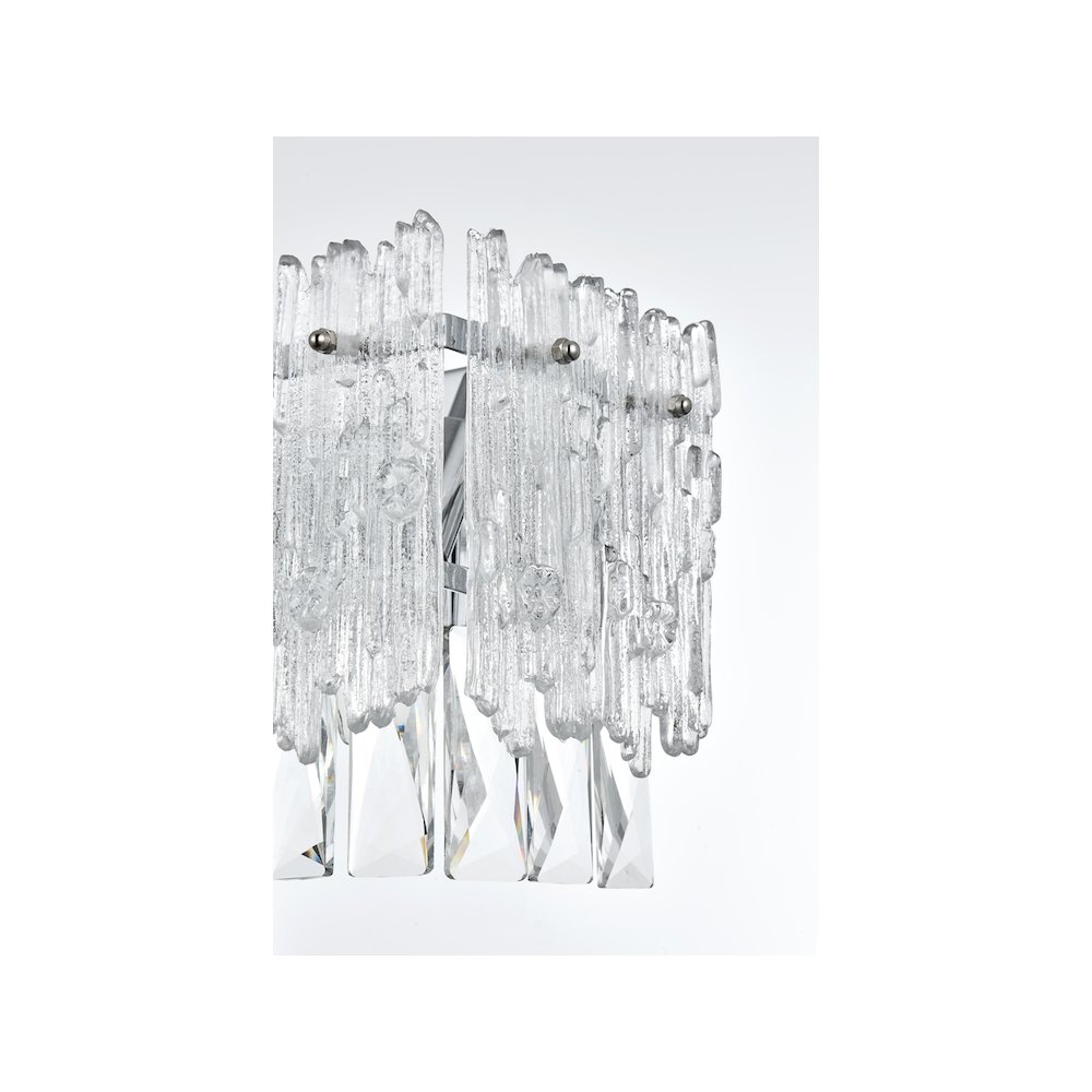 Emilia 19 inch Wall Sconce in Chrome. Picture 6