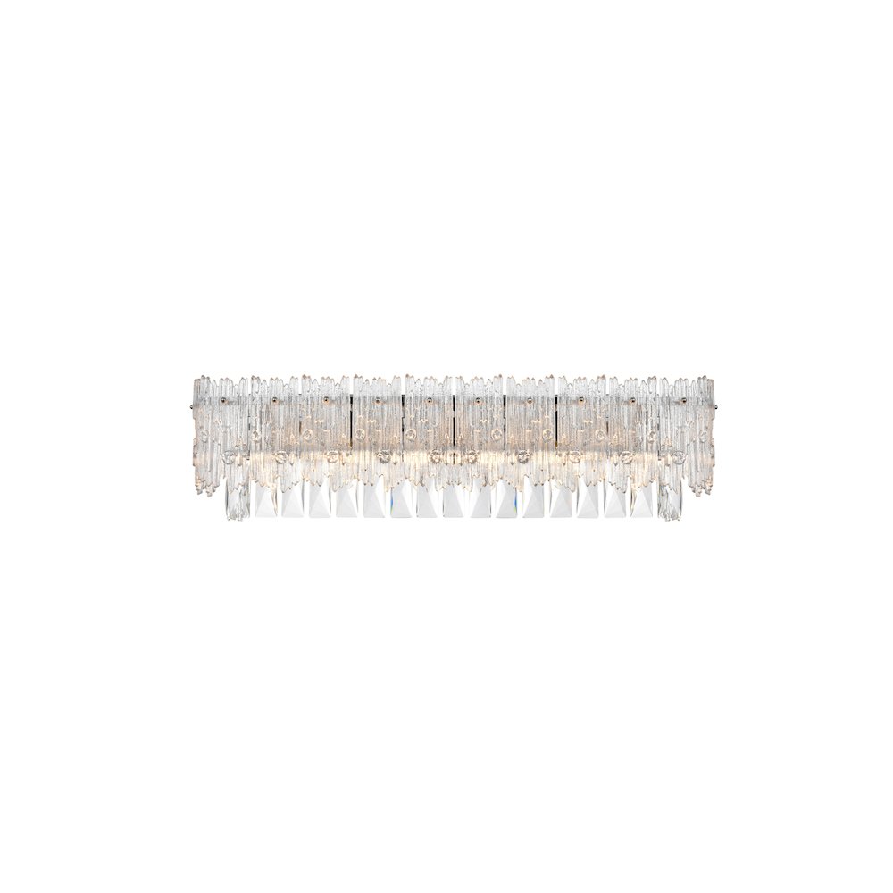 Emilia 27 inch Wall Sconce in Chrome. Picture 1