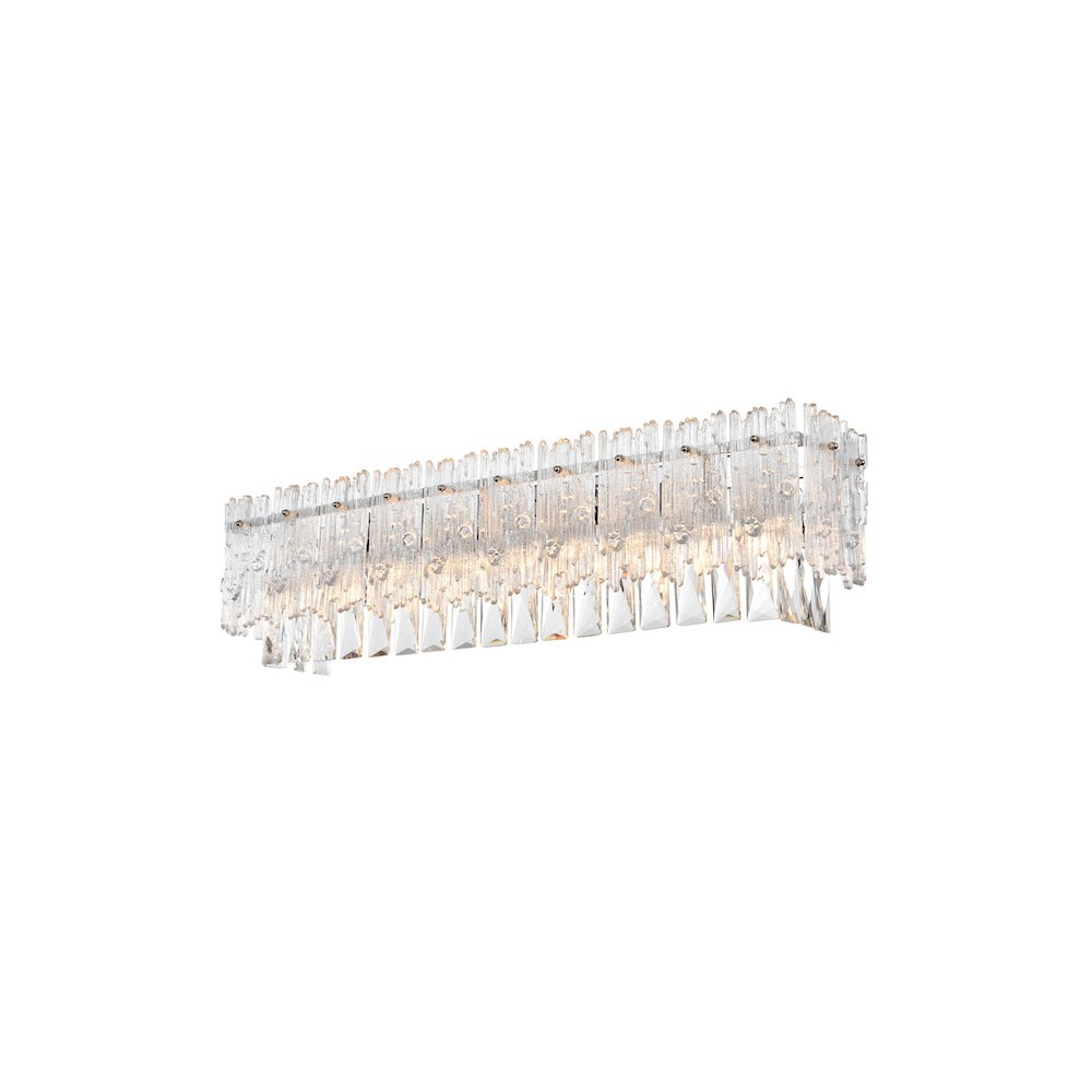 Emilia 27 inch Wall Sconce in Chrome. Picture 3