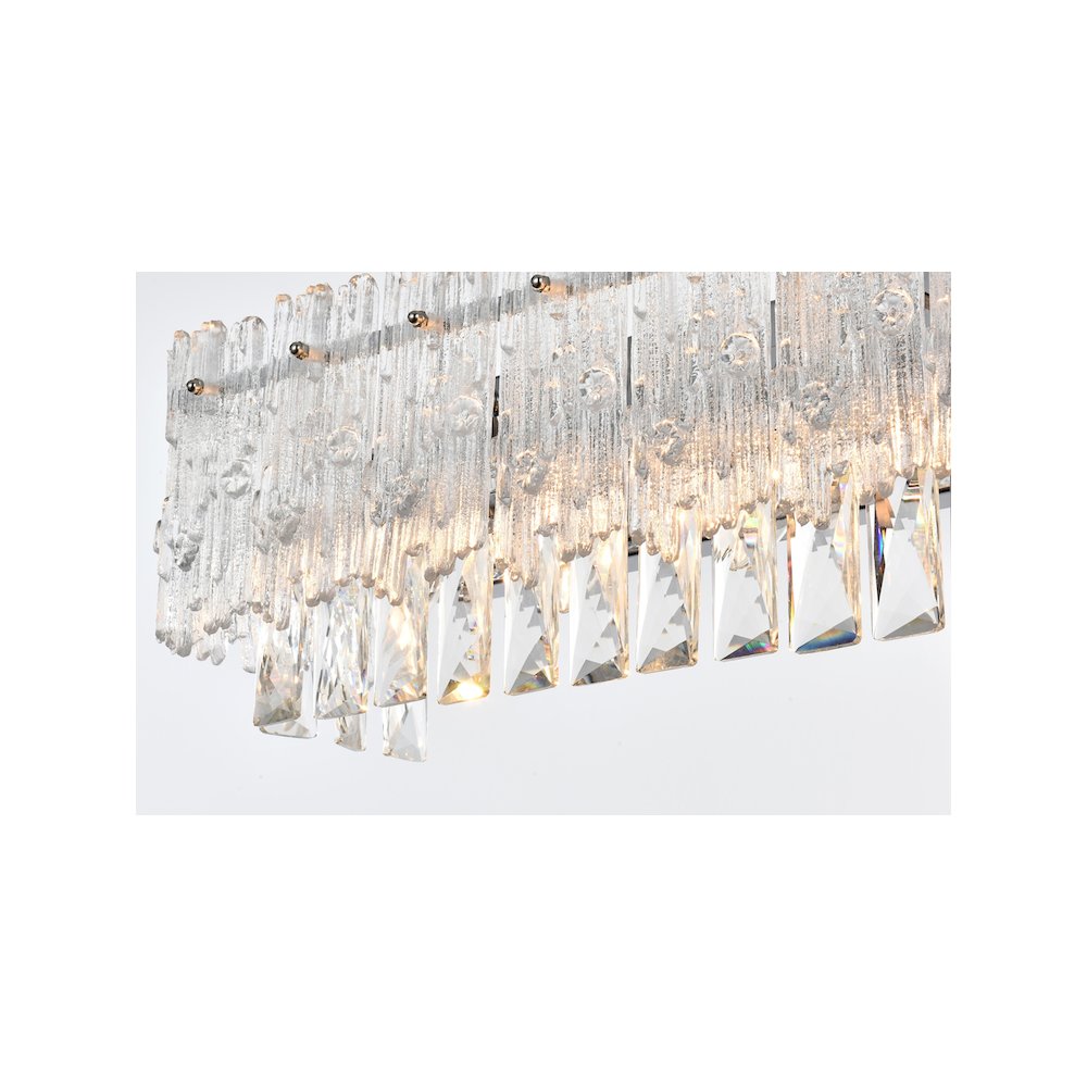 Emilia 27 inch Wall Sconce in Chrome. Picture 4
