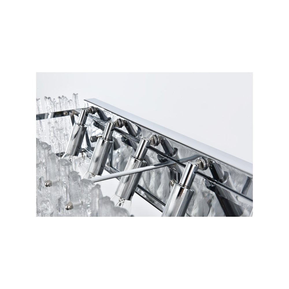 Emilia 27 inch Wall Sconce in Chrome. Picture 6