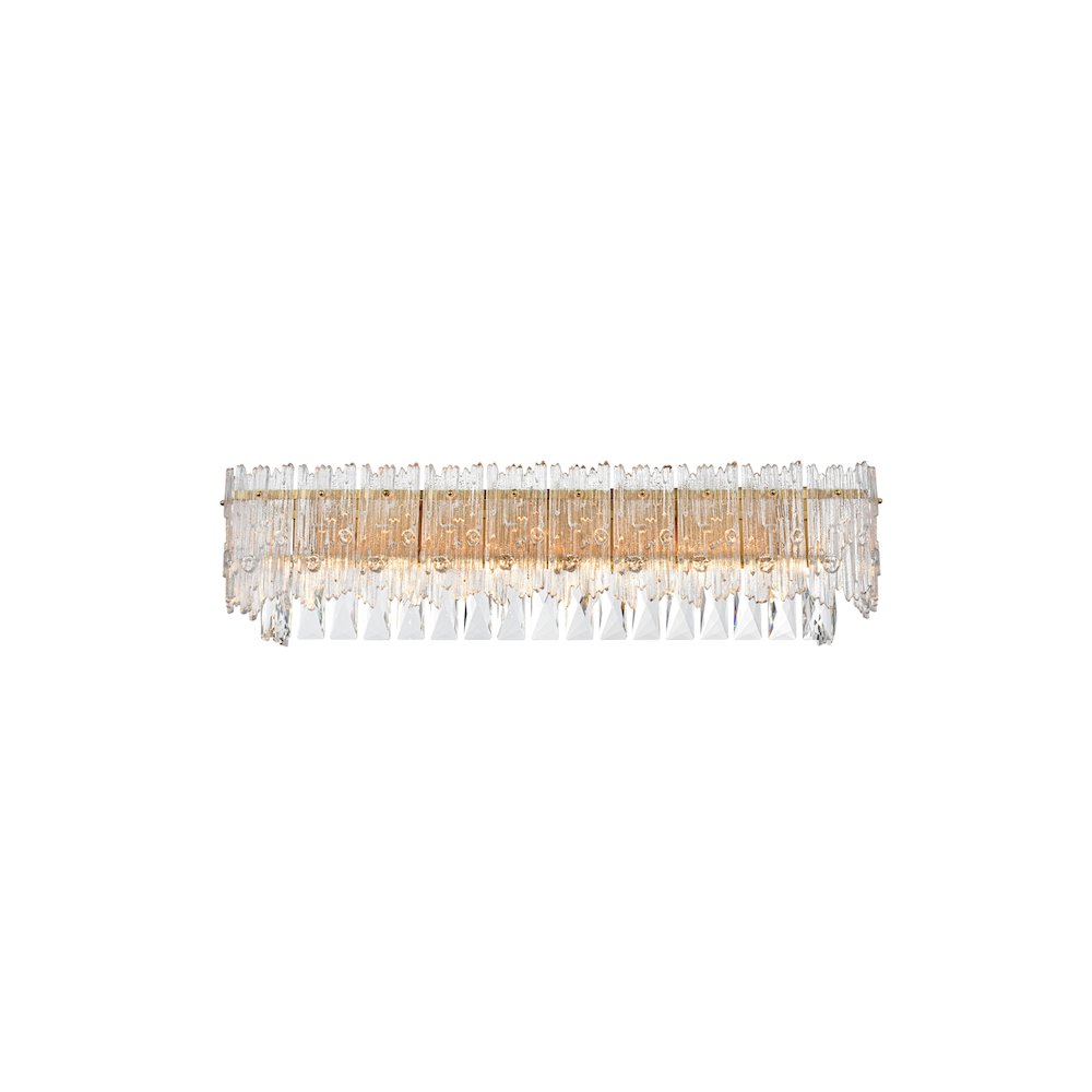 Emilia 27 inch Wall Sconce in Satin Gold. Picture 1