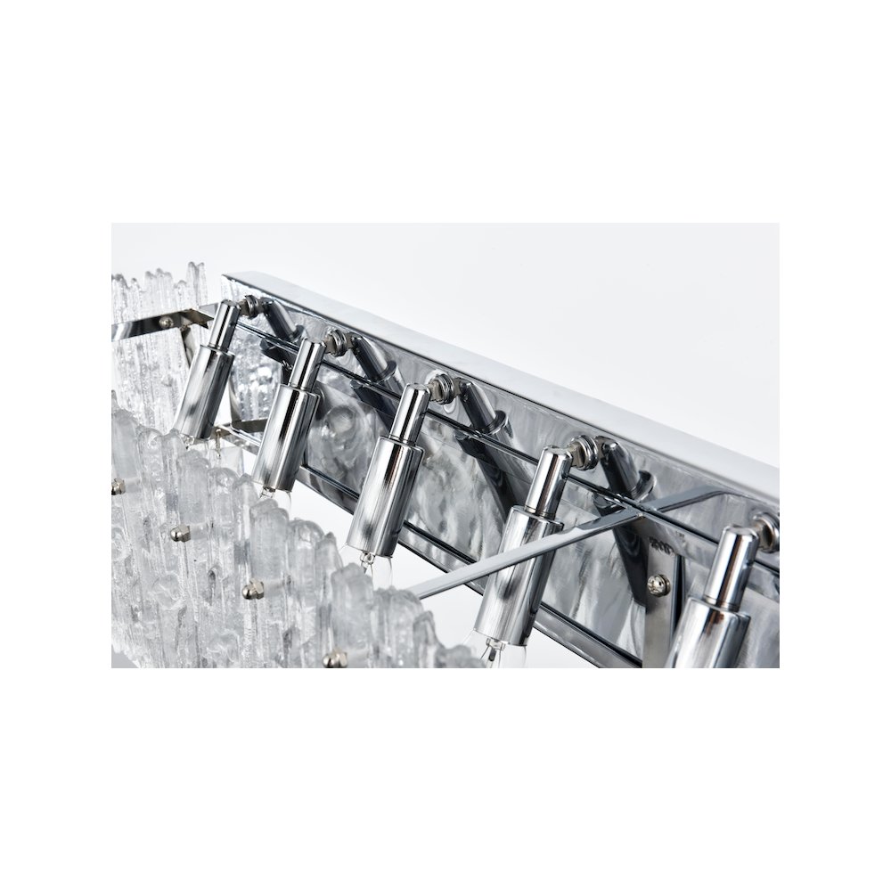 Emilia 34.5 inch Wall Sconce in Chrome. Picture 6
