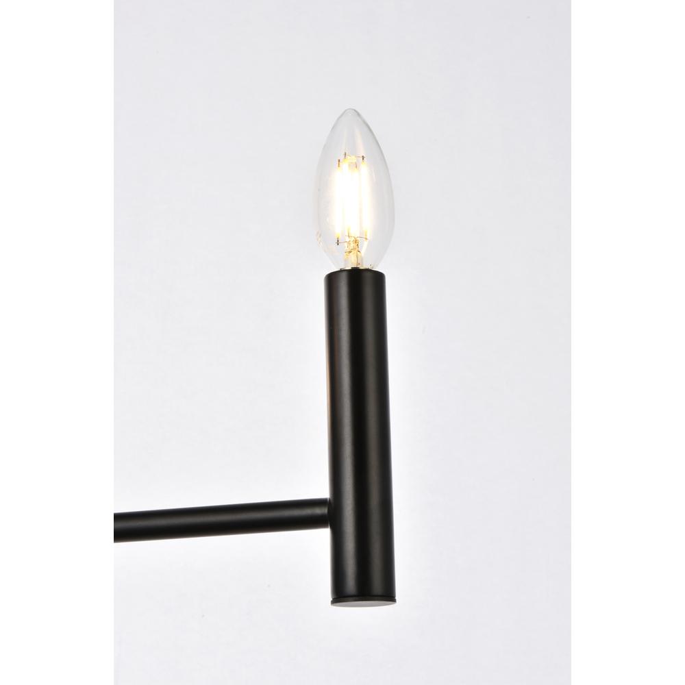 Carmella 3 lights pendant in black. Picture 5