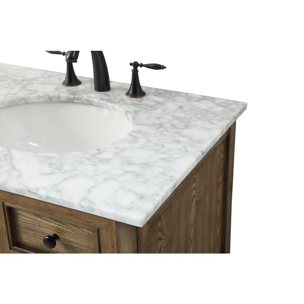 30 inch Single bathroom vanity in driftwood. Picture 11