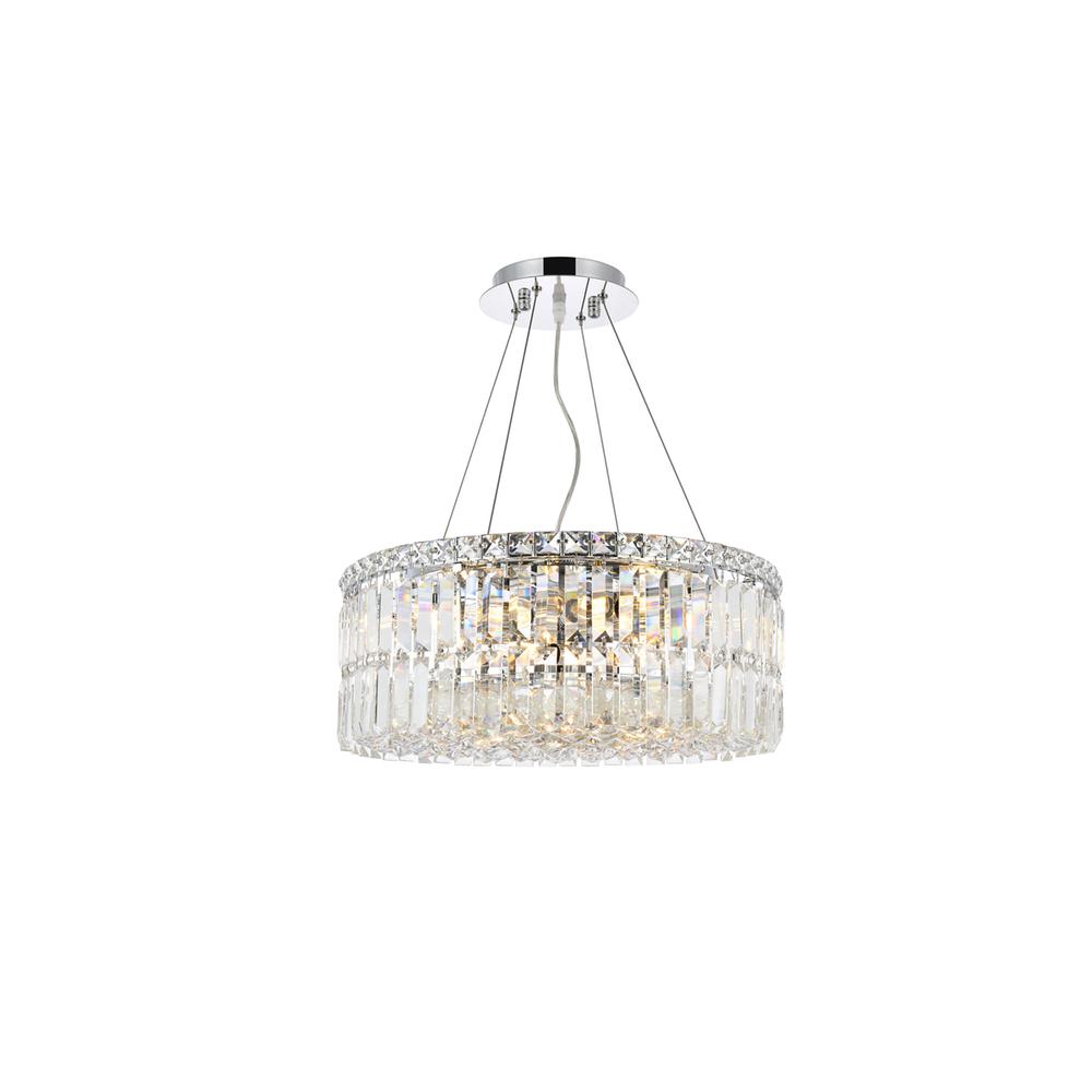 Maxime 12 light Chrome Chandelier Clear Royal Cut Crystal. Picture 1