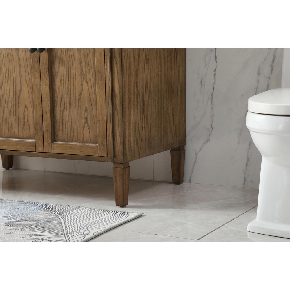 40 inch Single bathroom vanity in driftwood. Picture 6