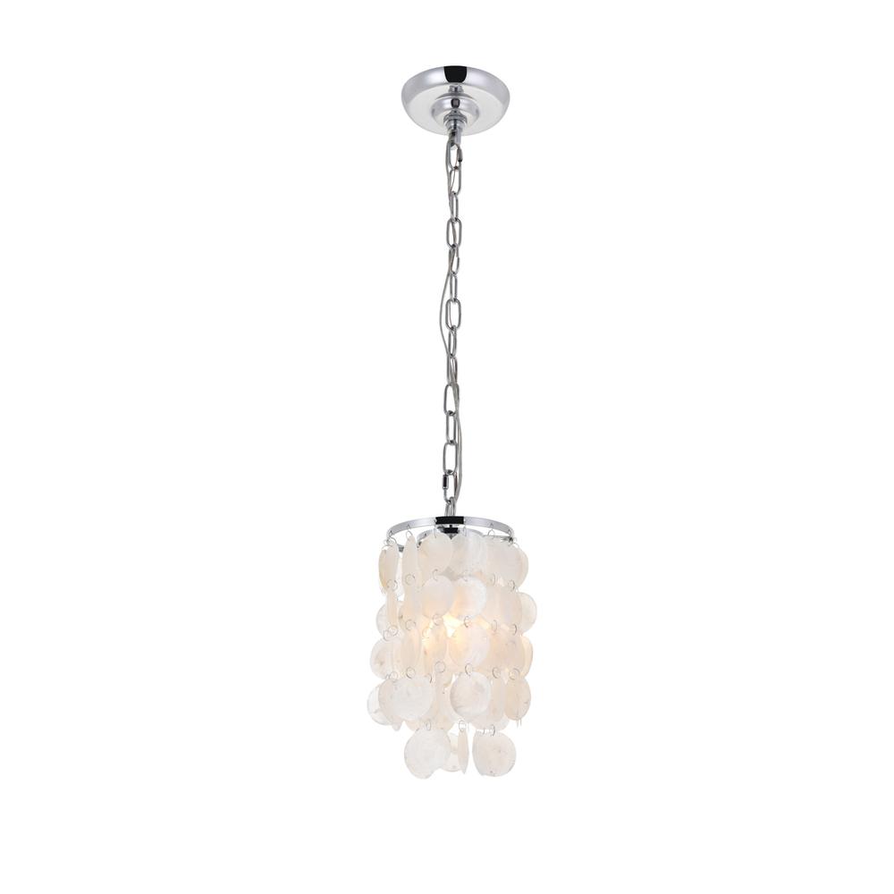 Selene 1 light Chrome Pendant. Picture 5
