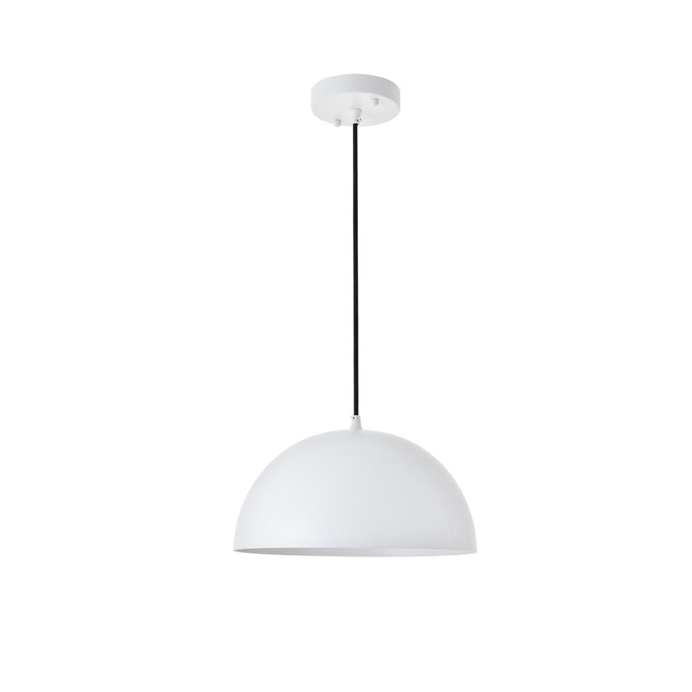 Forte 1 light White Pendant. Picture 2