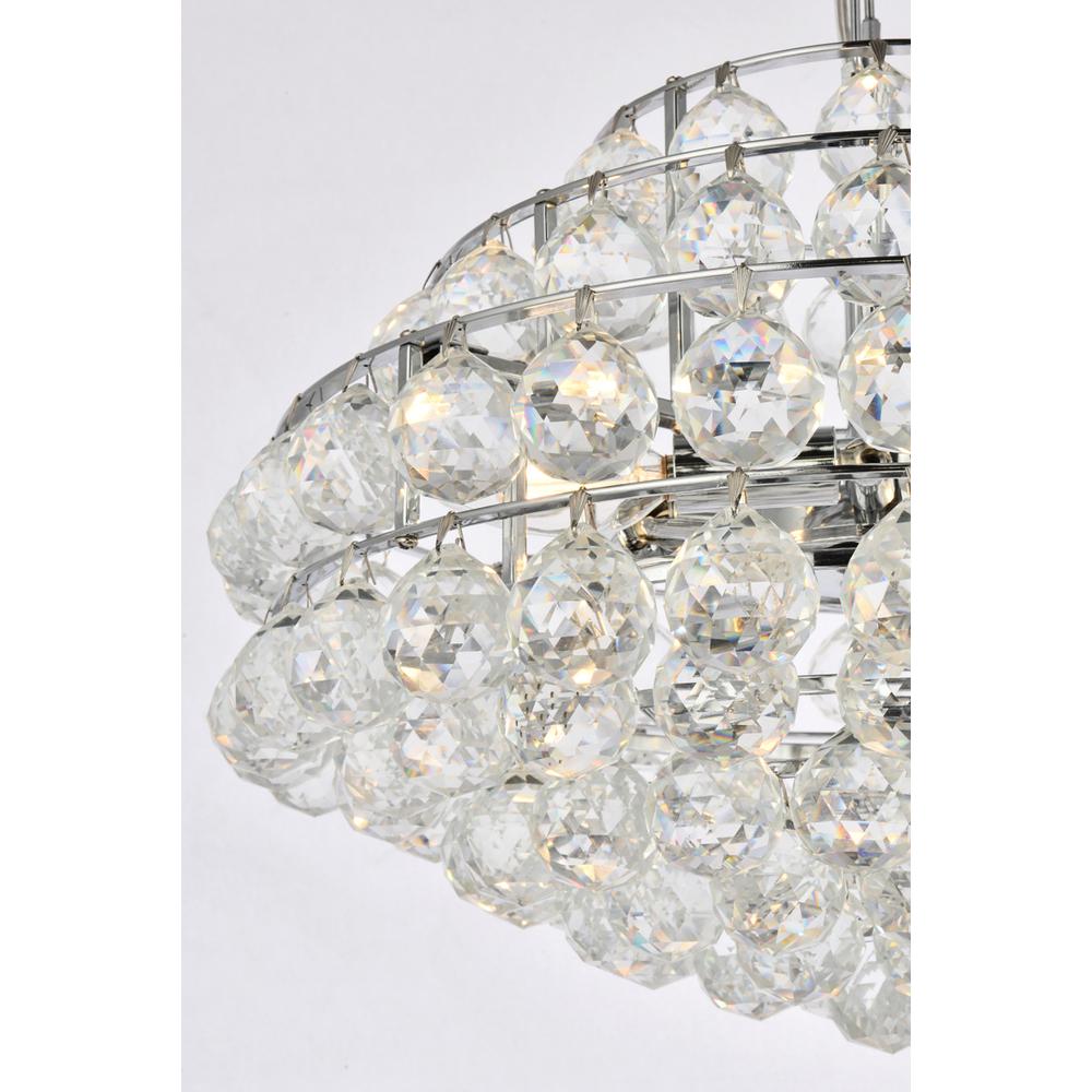 Savannah 18 inch pendant in chrome. Picture 4