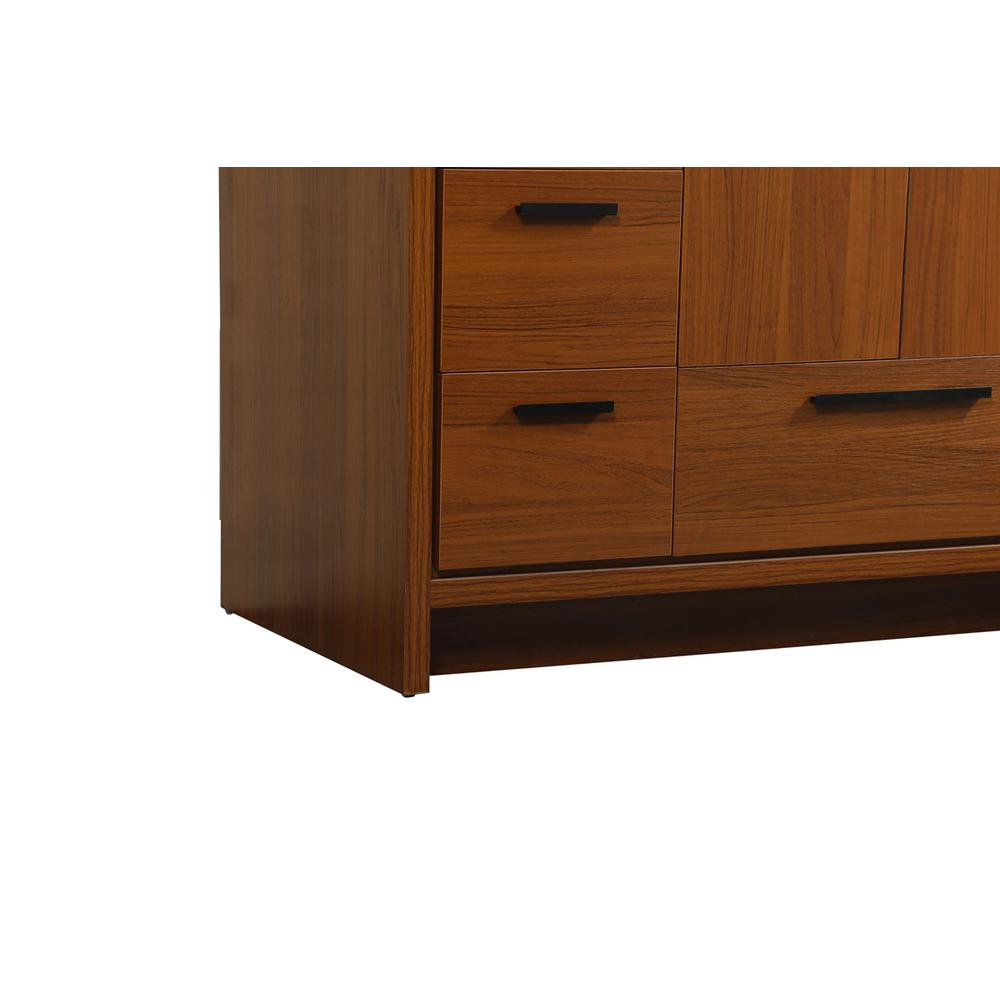 48 inch Single bathroom vanity in Teak. Picture 13