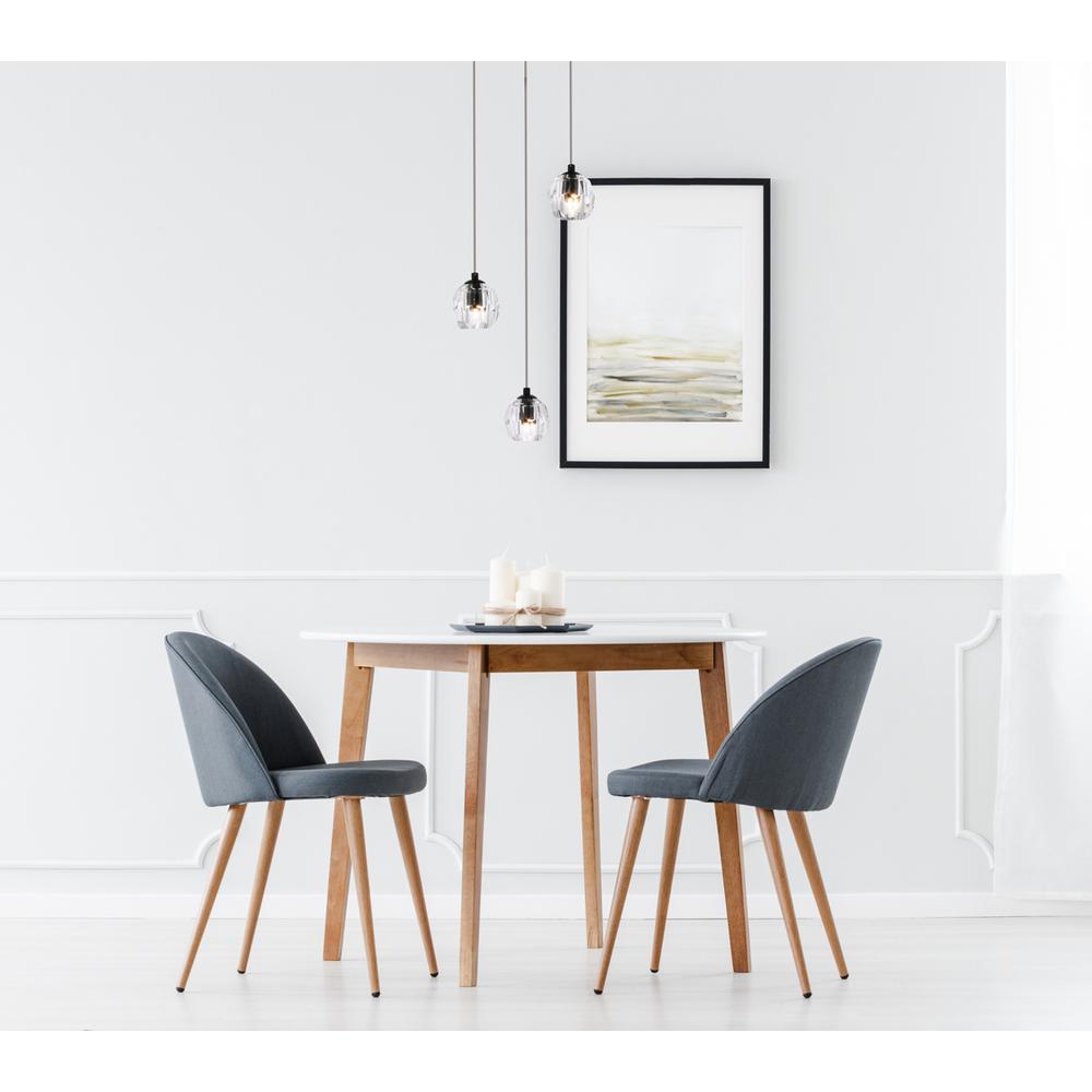Eren 3 lights Black pendant. Picture 8