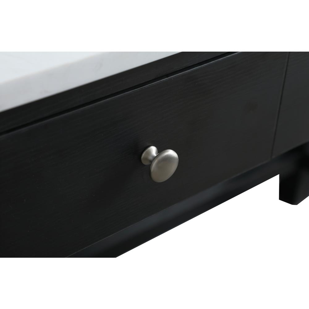 48 Inch ADA Compliant Bathroom Vanity In Black. Picture 12