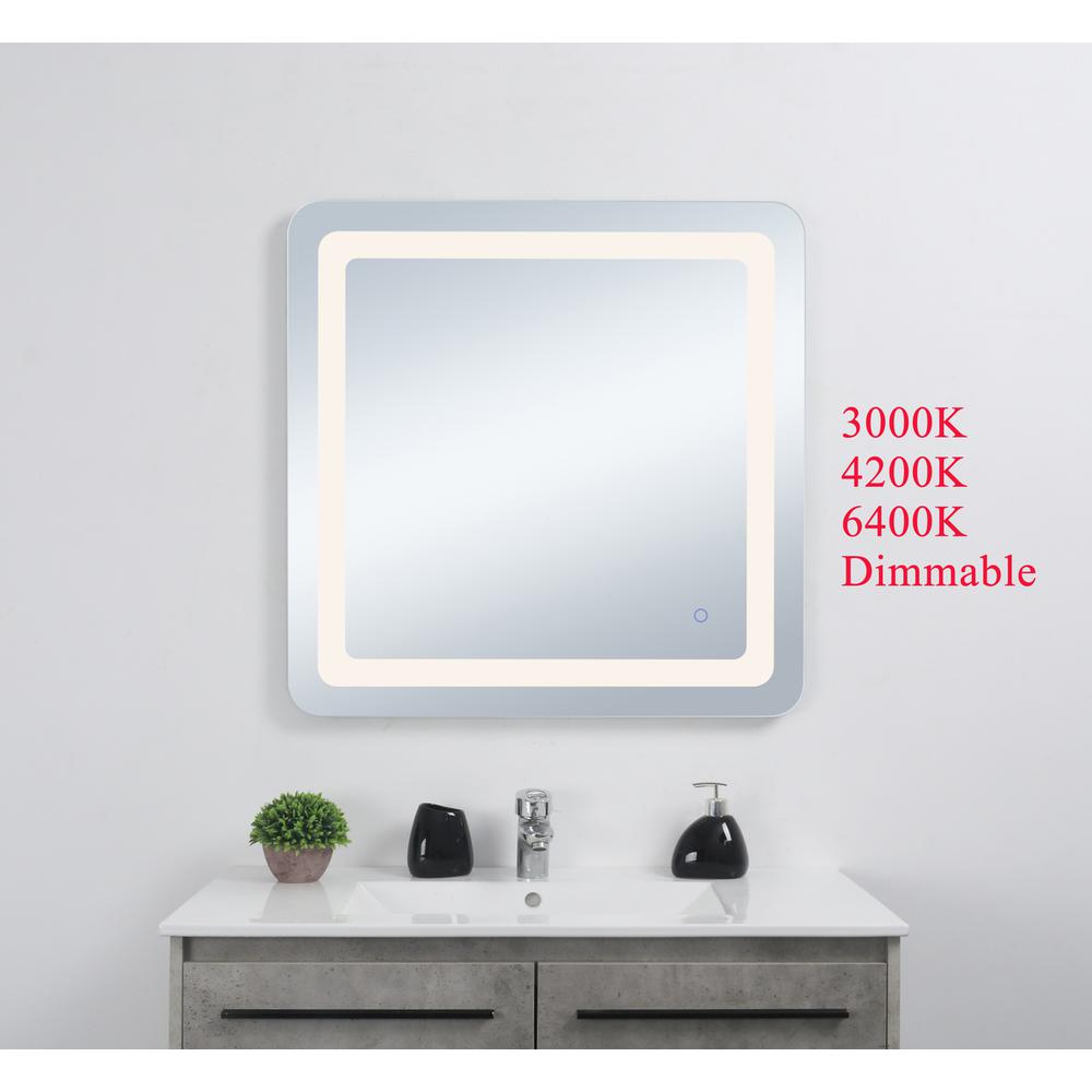Genesis 30in x 30in soft edge LED mirror. Picture 9