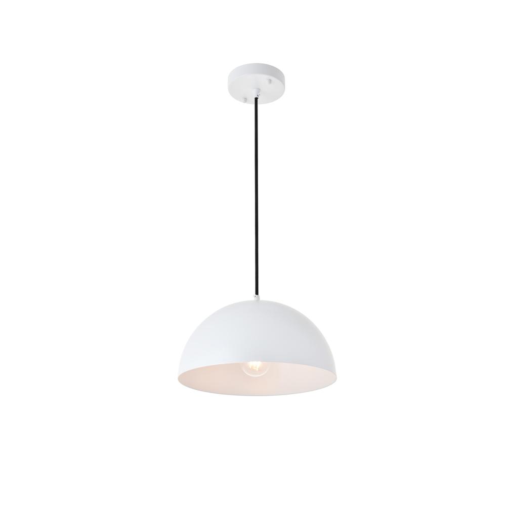 Forte 1 light White Pendant. Picture 5