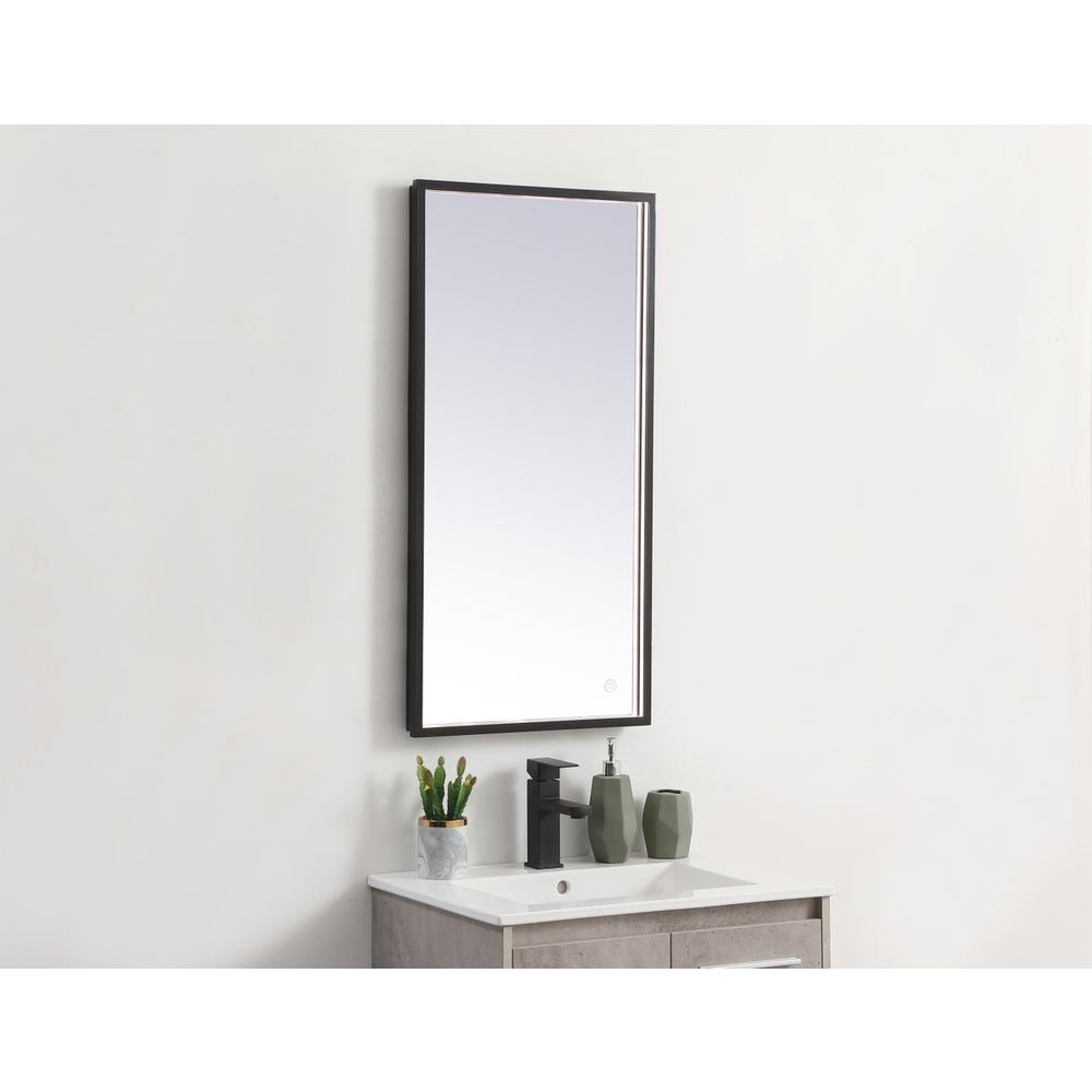 Pier 18x36 inch LED mirror with adjustable color temperature. Picture 3