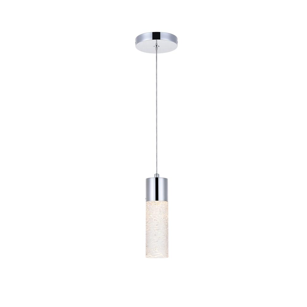 Constellation 1 light Chrome LED Pendant. Picture 3