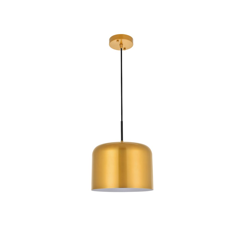 Etude 1 Light Satin Gold Pendant. Picture 3