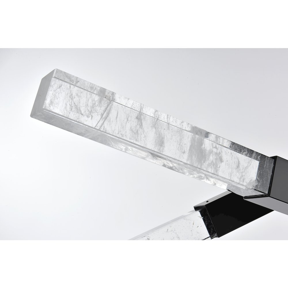 Ari 6-Bar Pendant In Black. Picture 6