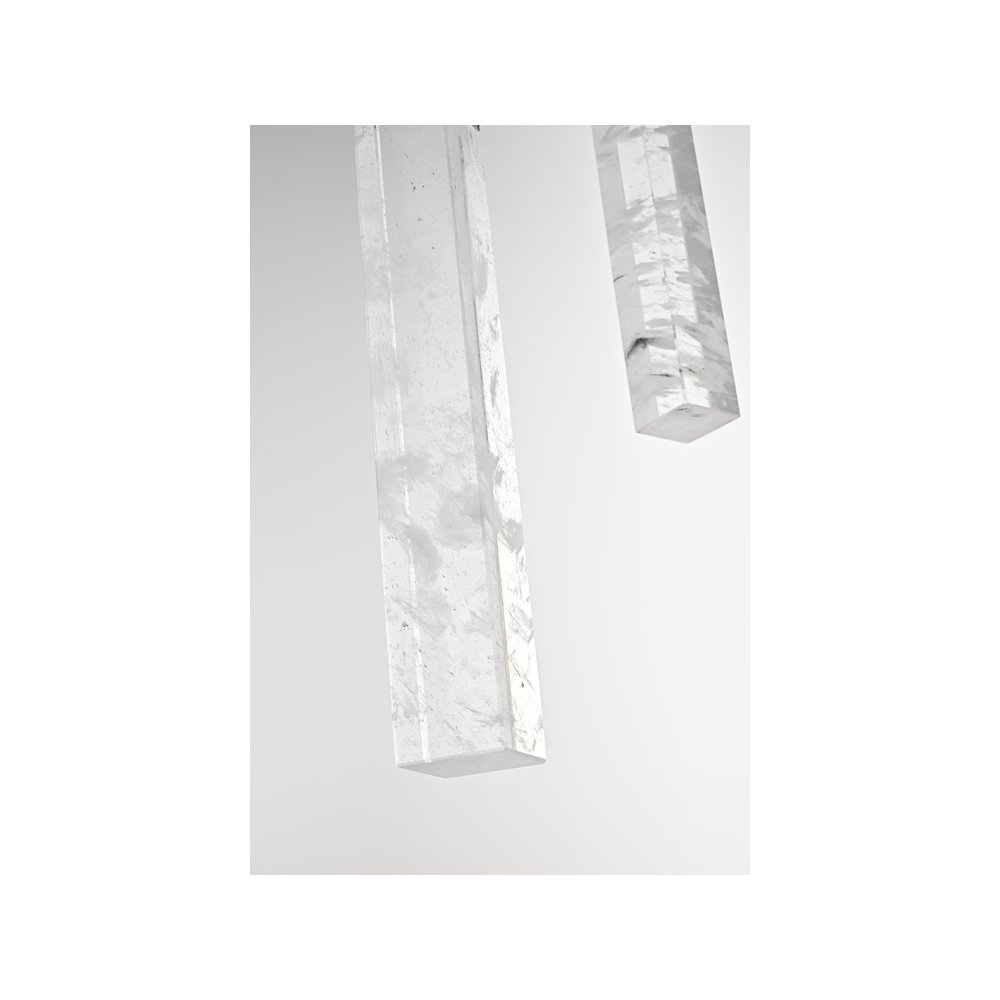 Aurora 16 inch Pendant in Satin Gold. Picture 6