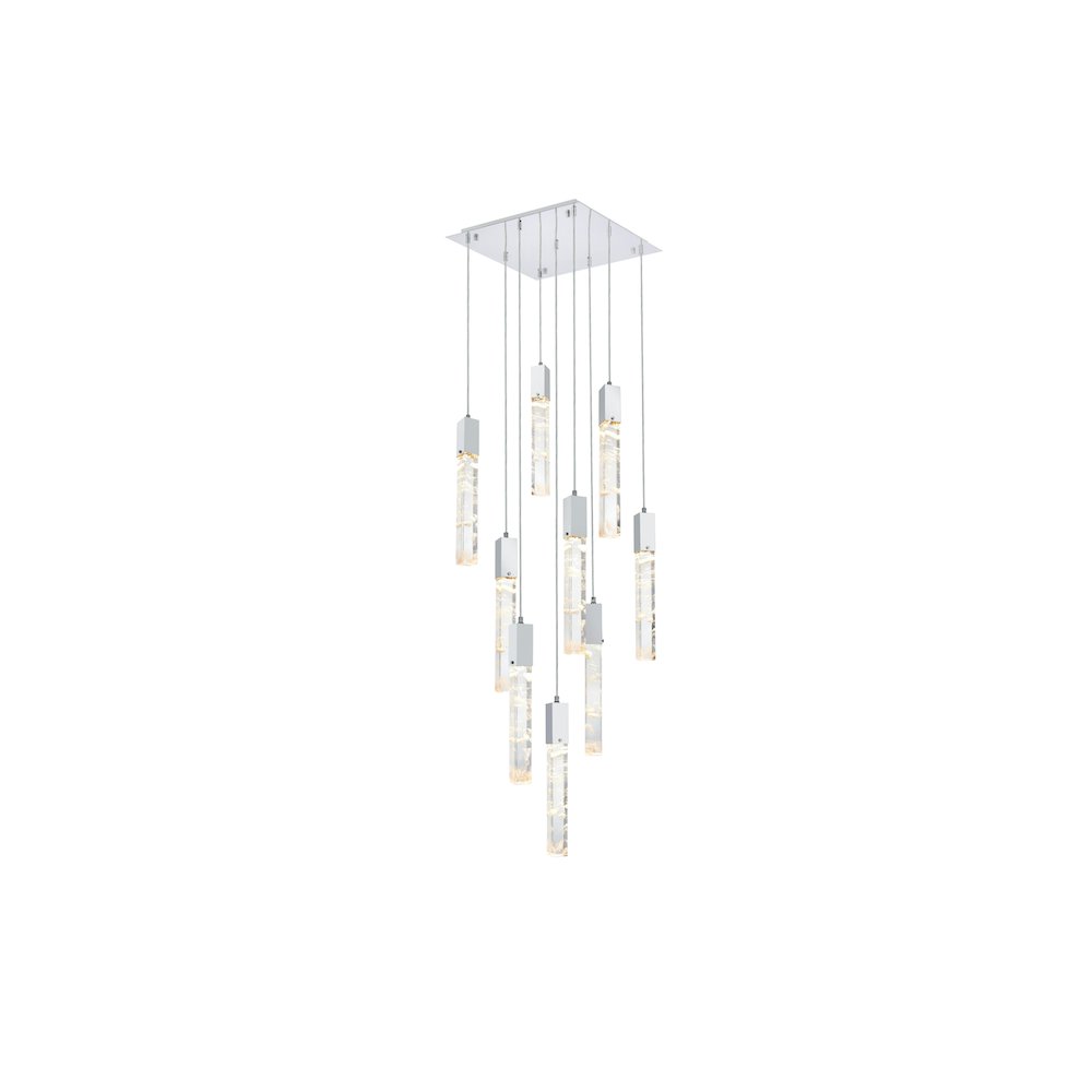 Aurora 20 inch Pendant in Chrome. Picture 1