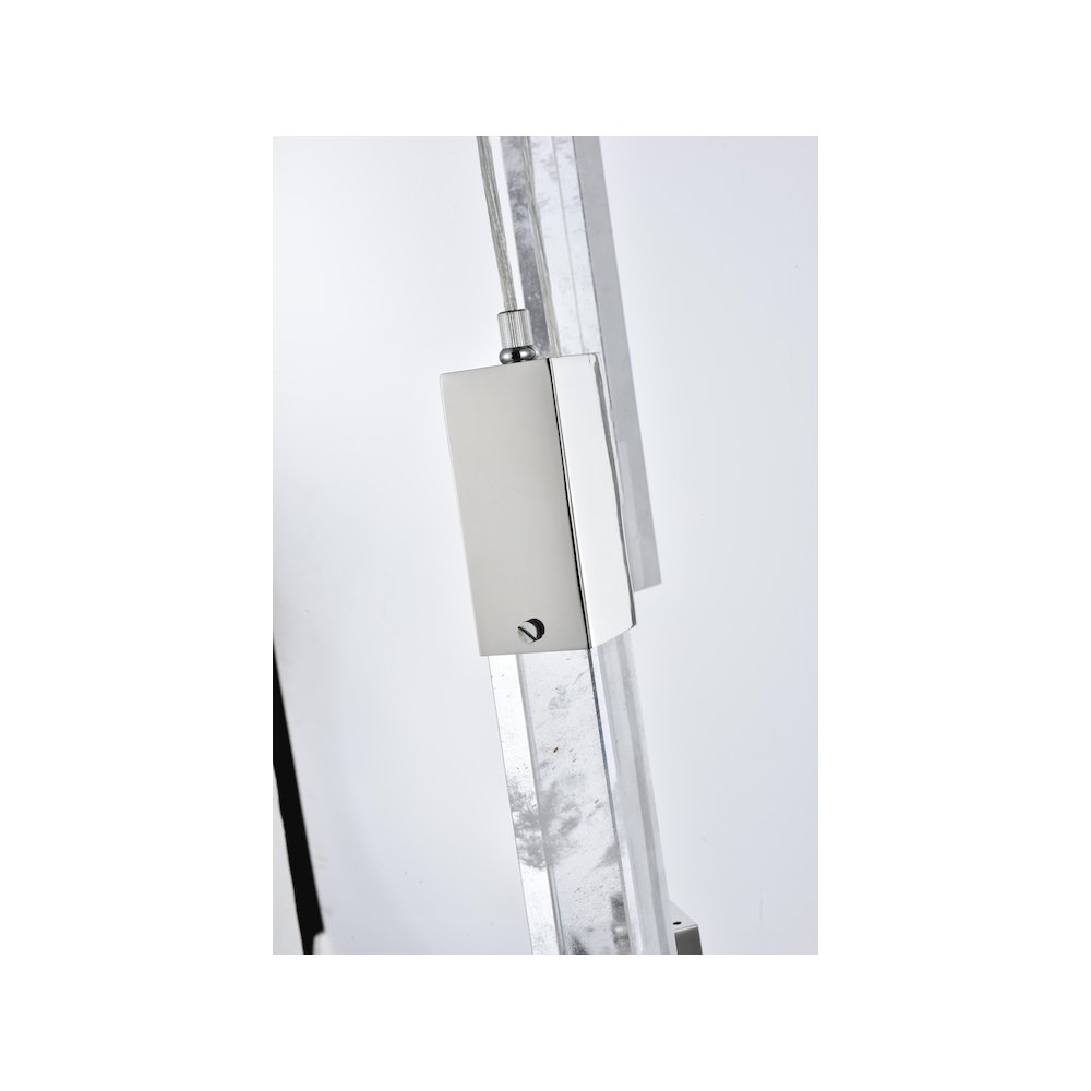 Aurora 20 inch Pendant in Chrome. Picture 5