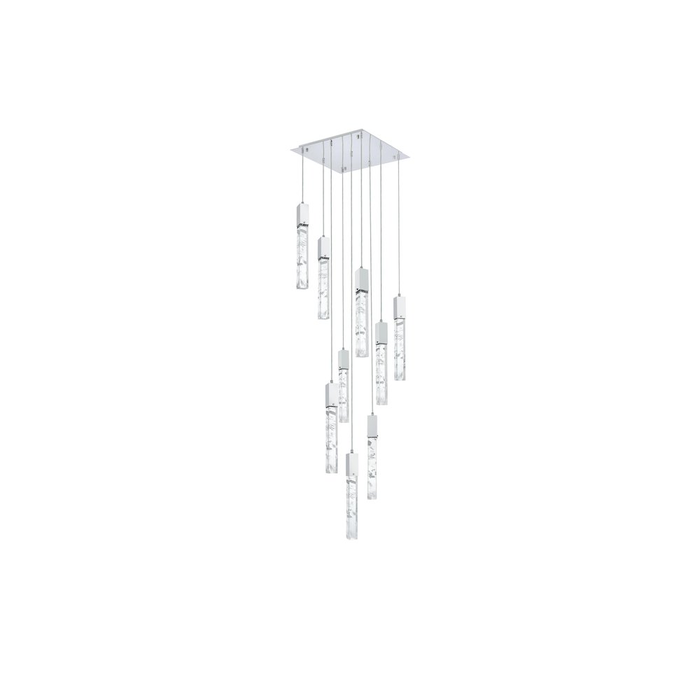 Aurora 20 inch Pendant in Chrome. Picture 7