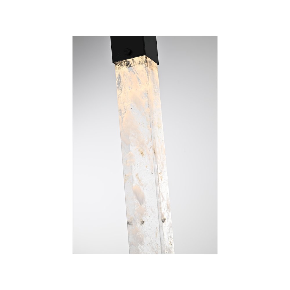 Aurora 32 inch Pendant in Black. Picture 6