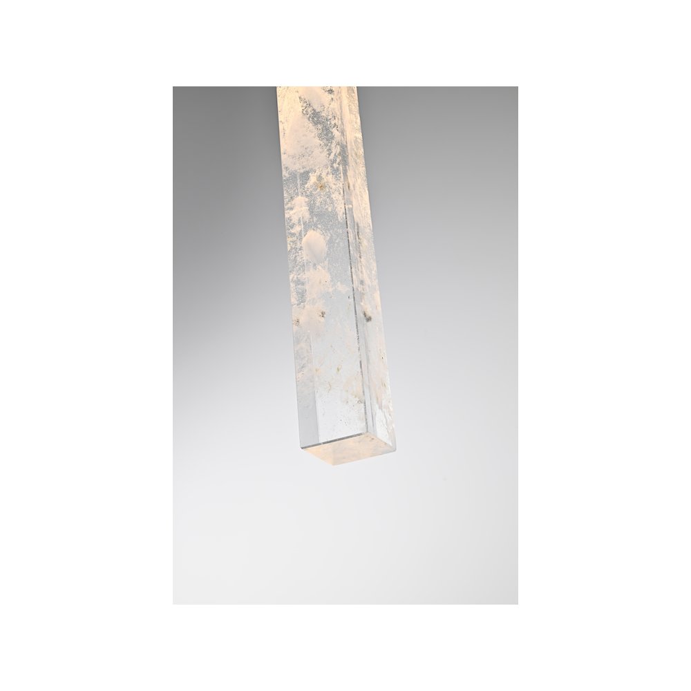 Aurora 32 inch Pendant in Satin Gold. Picture 6