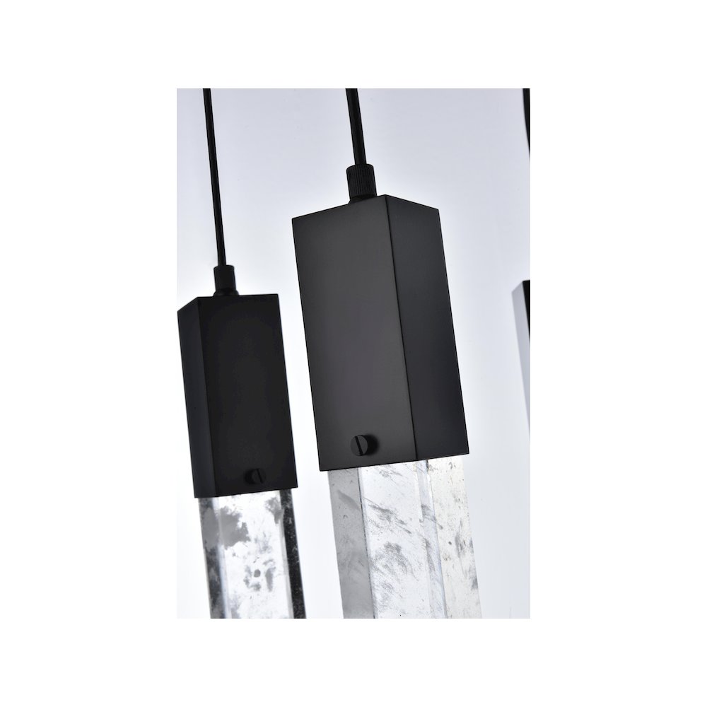 Aurora 36 inch Pendant in Black. Picture 4