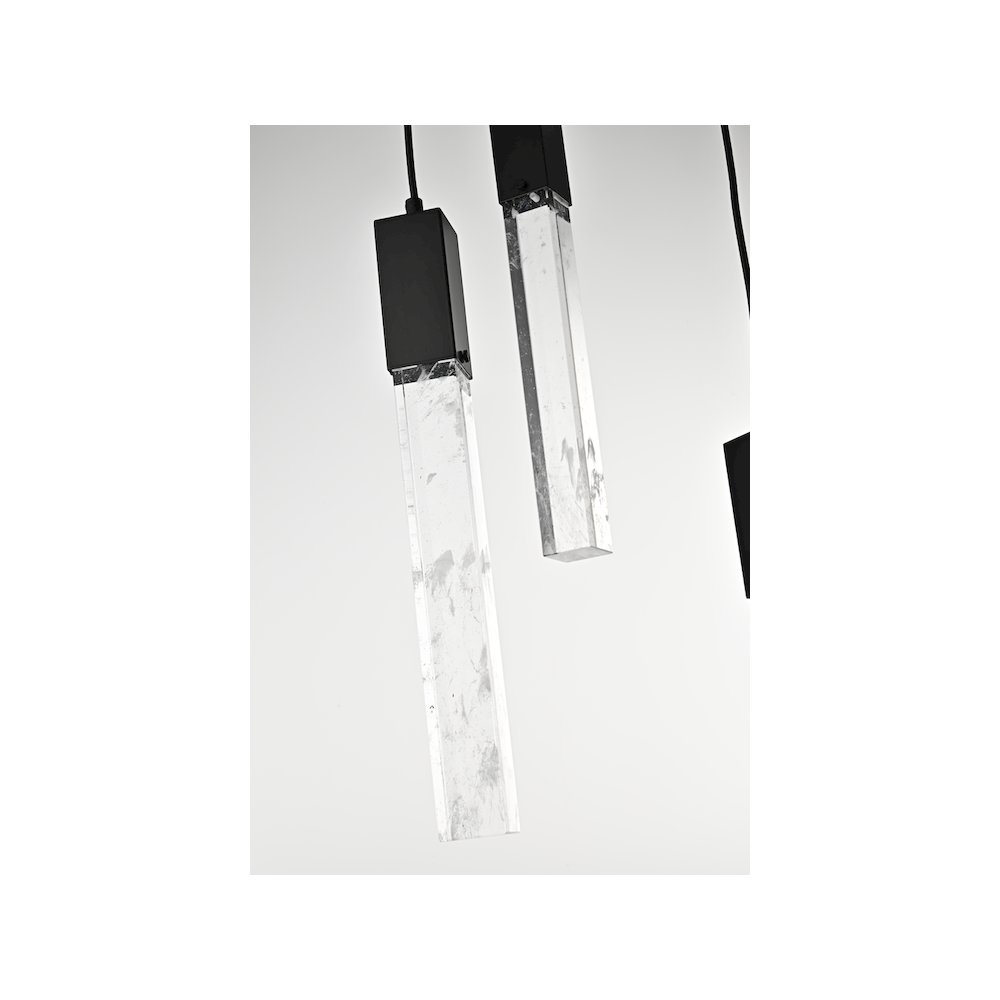 Aurora 42 inch Pendant in Black. Picture 4