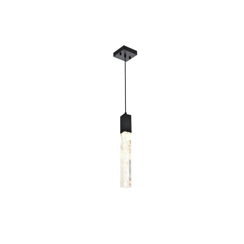 Aurora 5 inch Pendant in Black. Picture 8