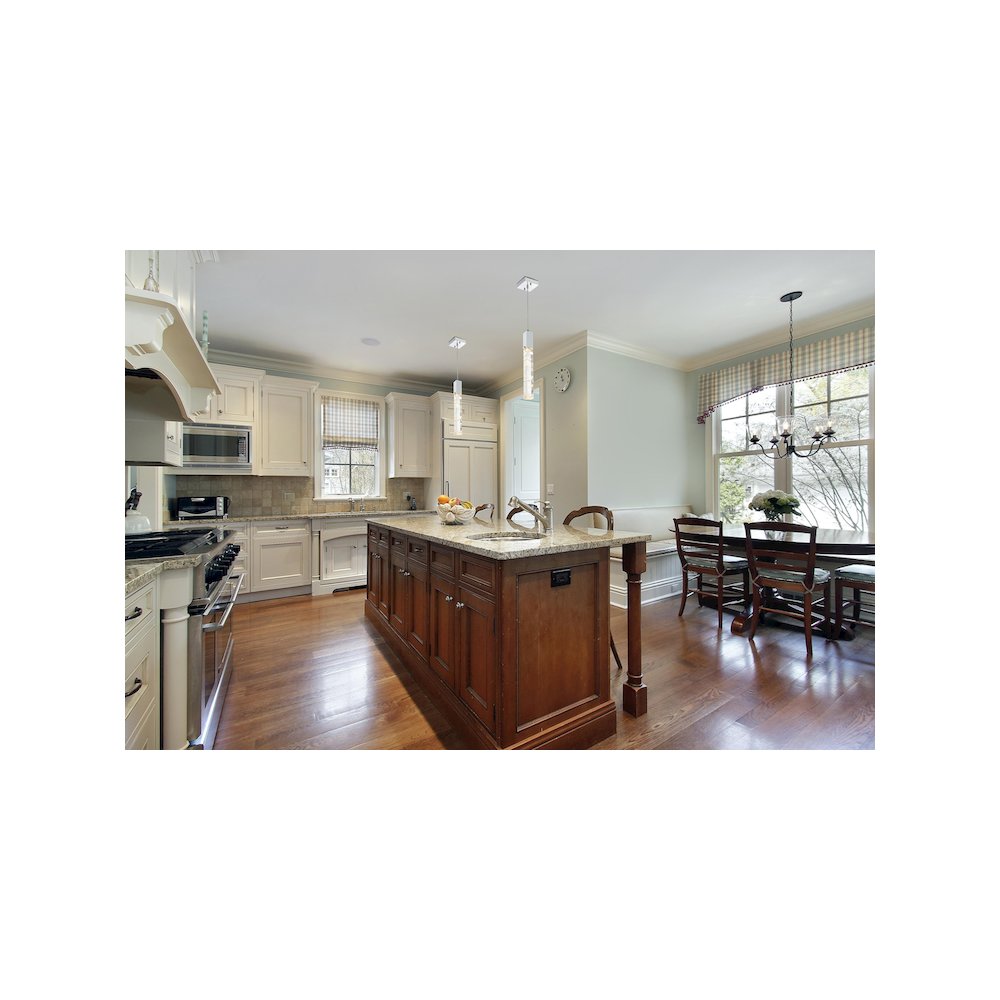 Aurora 5 inch Pendant in Chrome. Picture 2