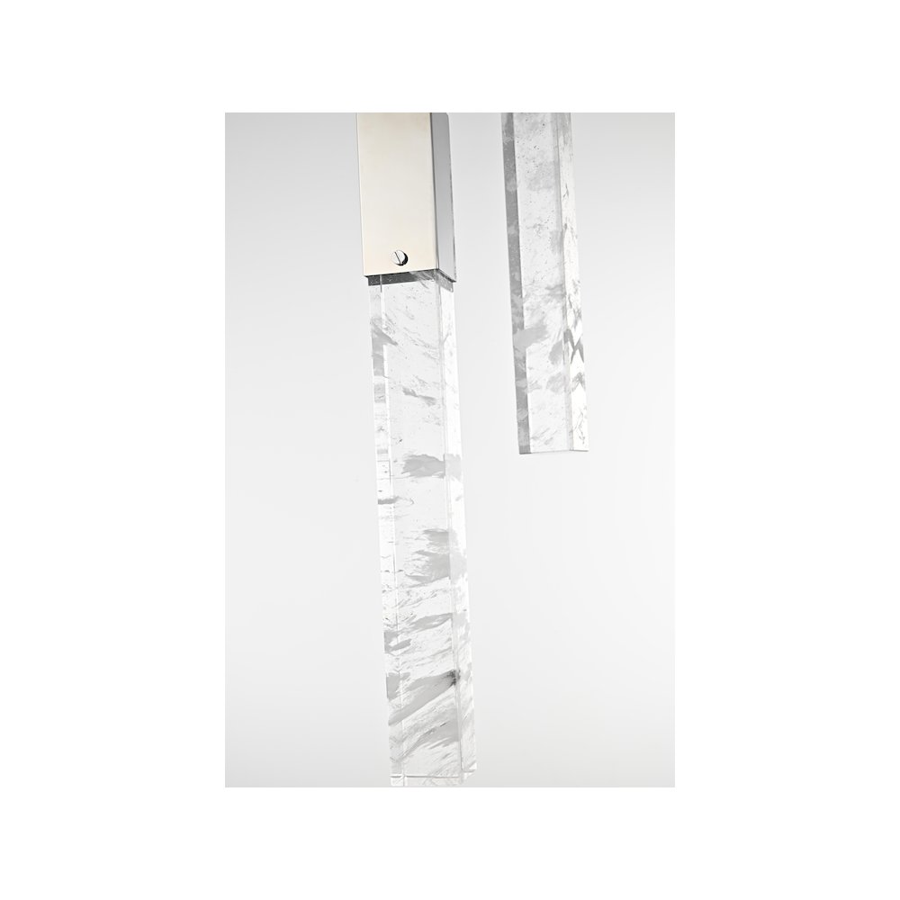Aurora 26 inch Pendant in Chrome. Picture 5
