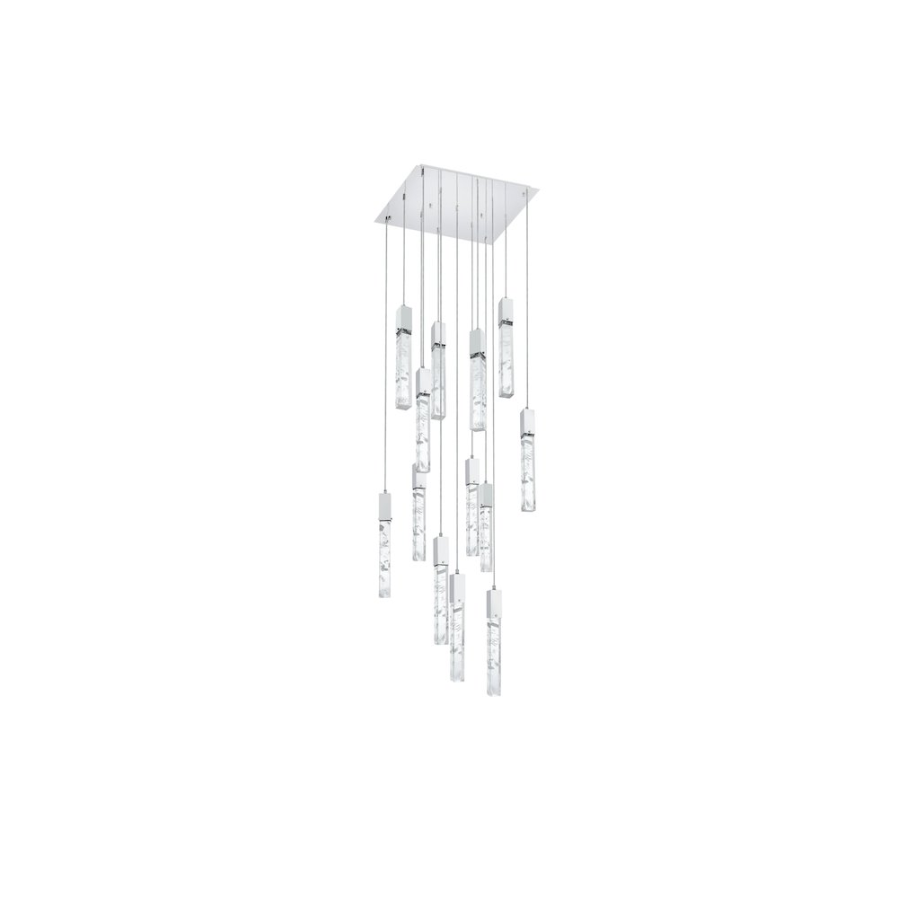 Aurora 26 inch Pendant in Chrome. Picture 8