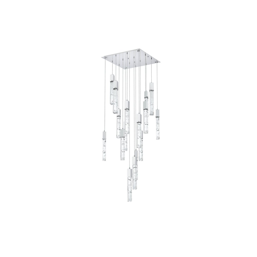 Aurora 30 inch Pendant in Black. Picture 8