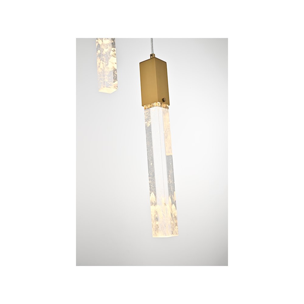 Aurora 30 inch Pendant in Chrome. Picture 4