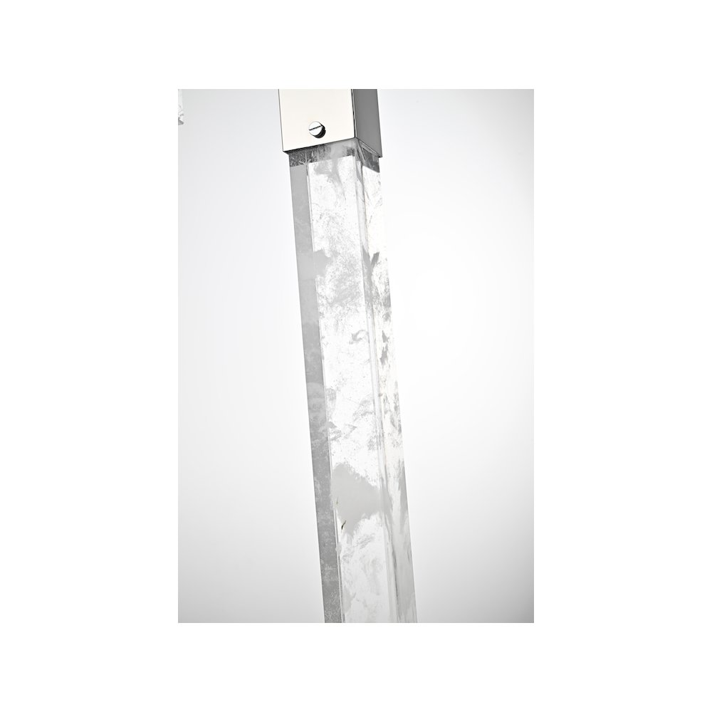 Aurora 42 inch Chandelier in Chrome. Picture 7