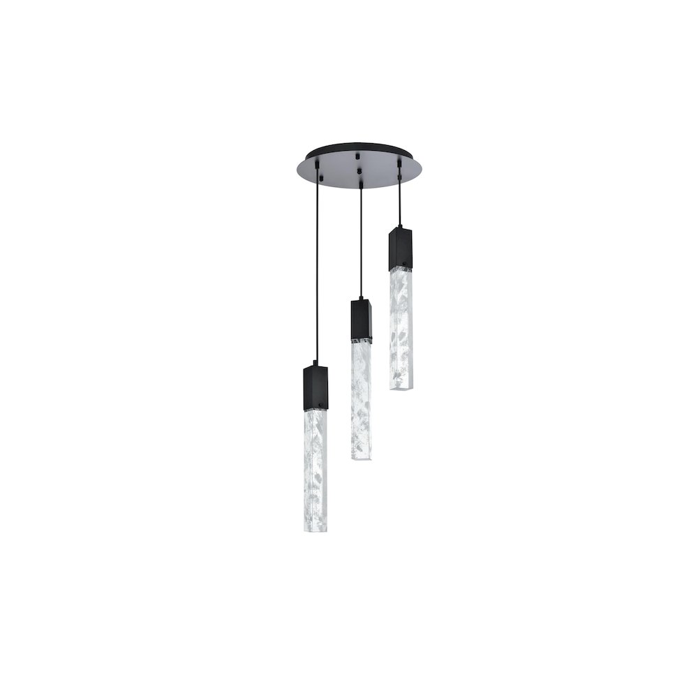 Aurora 16 inch Chandelier in Chrome. Picture 7