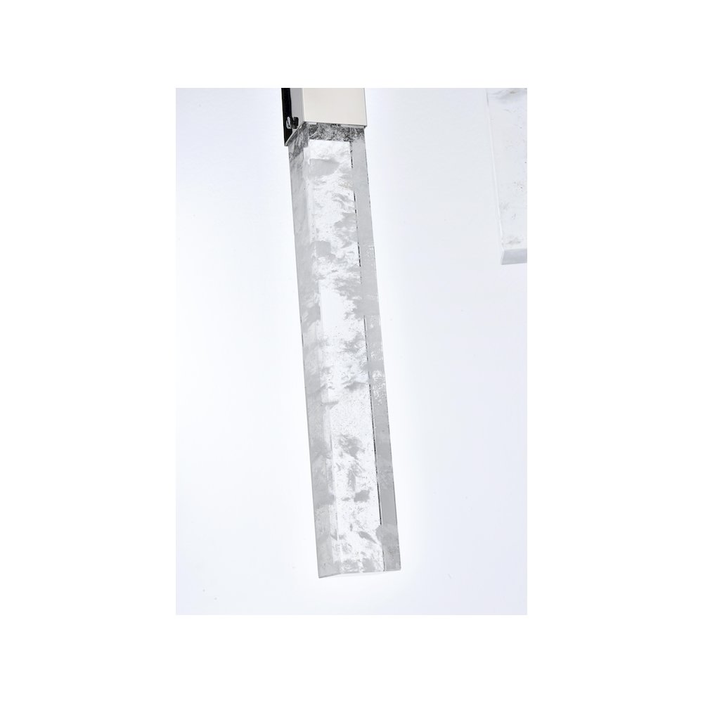 Aurora 20 inch Chandelier in Black. Picture 4