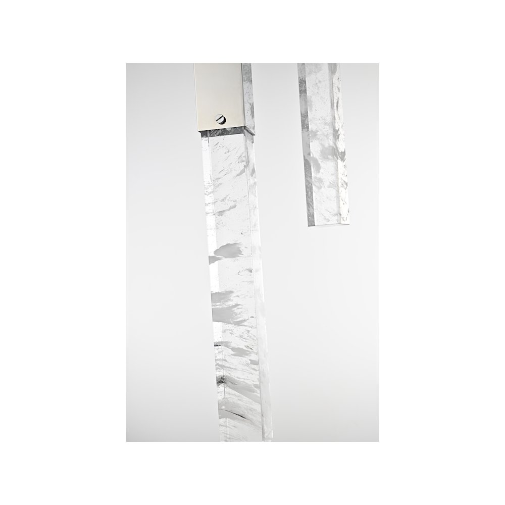 Aurora 24 inch Chandelier in Chrome. Picture 6