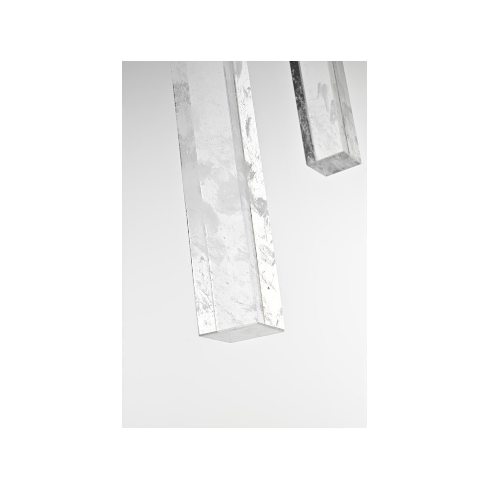 Aurora 30 inch Chandelier in Chrome. Picture 6