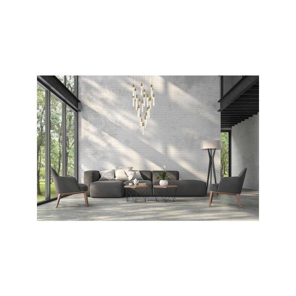 Aurora 42 inch Chandelier in Satin Gold. Picture 2