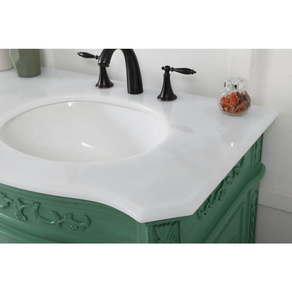 72 inch double Bathroom vanity in vintage mint. Picture 5