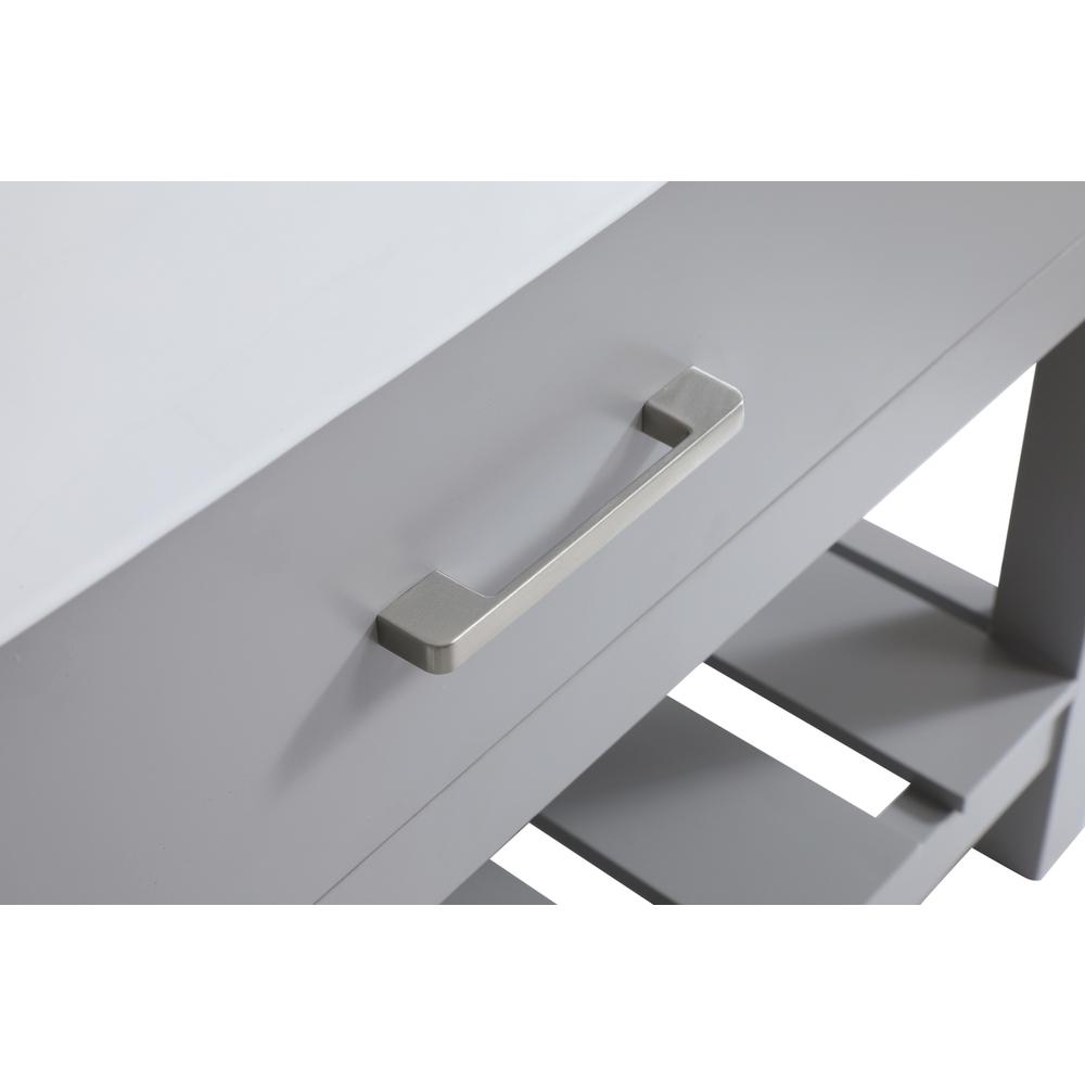 36 inch Single bathroom vanity in grey. Picture 12