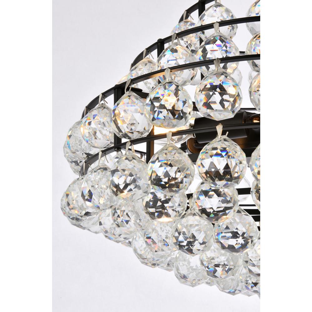 Savannah 18 inch pendant in black. Picture 4