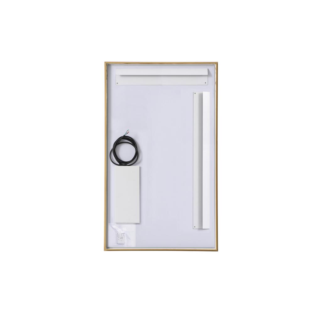 Pier 24x40 inch LED mirror with adjustable color temperature. Picture 10