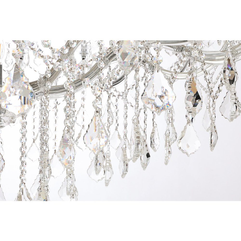 Maria Theresa 41 light Chrome Chandelier Clear Royal Cut Crystal. Picture 4